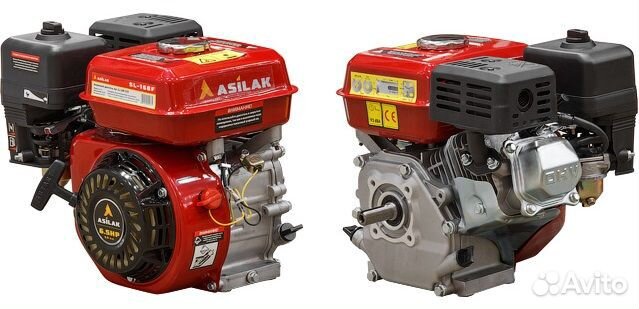 Двигатель Asilak SL-168F-D20 6.5 л.с. вал-20 мм