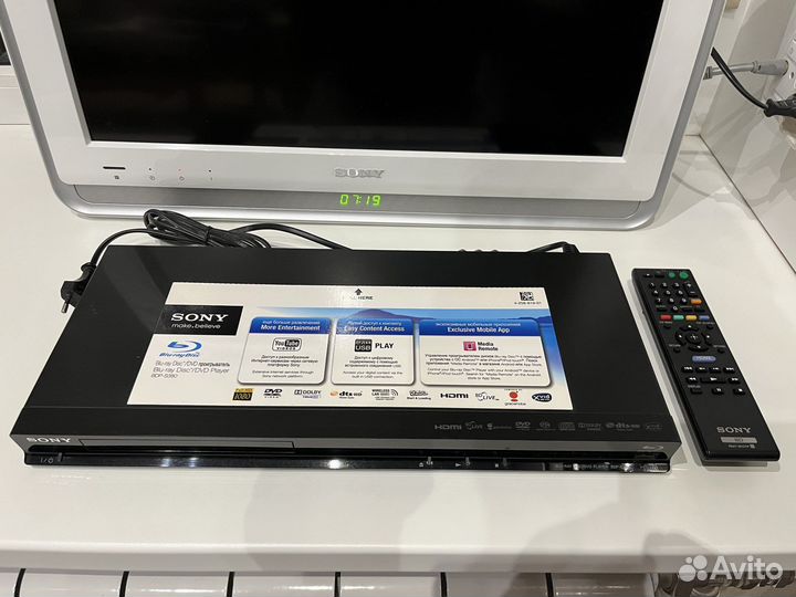 Видеоплеер с гнездом USB Sony BDP S 380