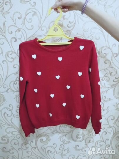 Свитер H&M для девочки размер 122-134