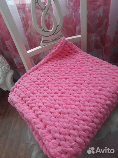 Плед детский плюшевый