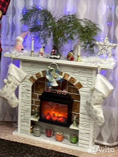 Камин декоративный