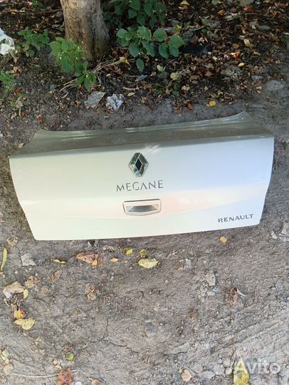 Крышка багажника рено меган 2