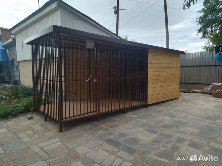 Вольер- манеж, конура