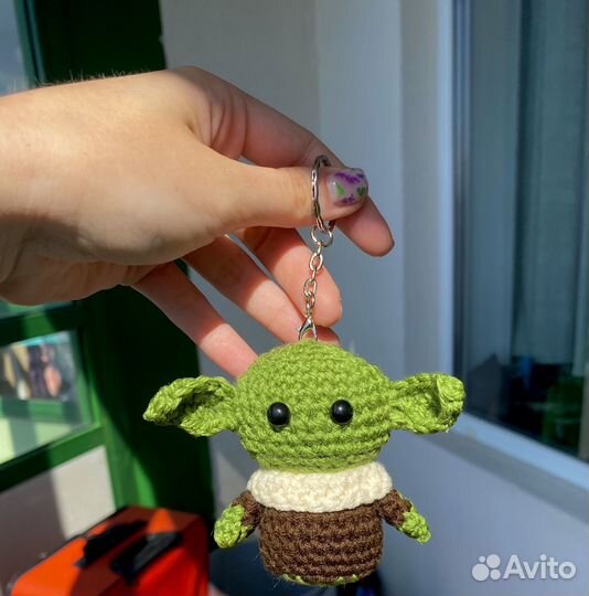 Мягкая игрушка, вязаная игрушка, брелок