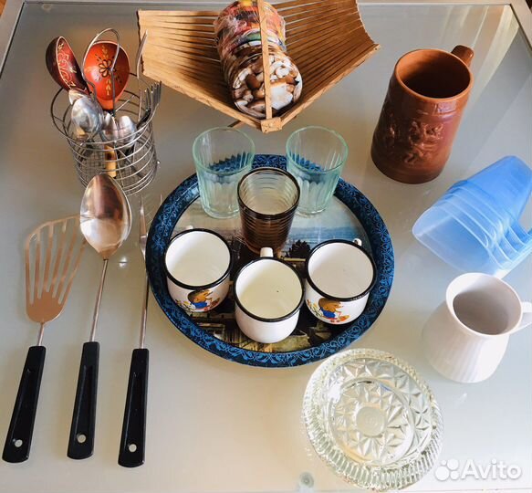 Набор столовой посуды ссср,Б/У