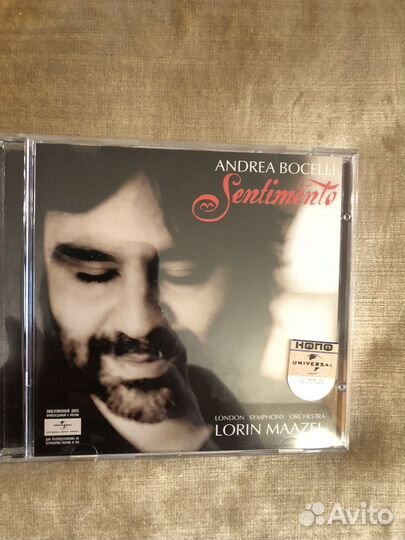 CD диски Бочелли