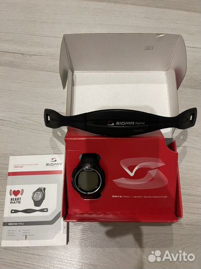 Пульсометр sigma sport onyx pro