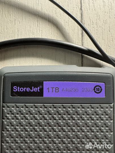 Внешний жесткий диск transcend StoreJet 1tb
