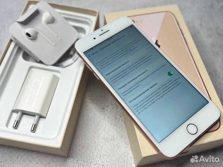iPhone 8 plus 256gb акб-97 Отличное Состояние