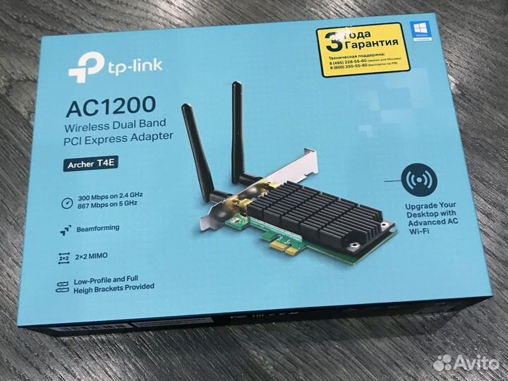 Сетевой адаптер TP-link Archer T4E