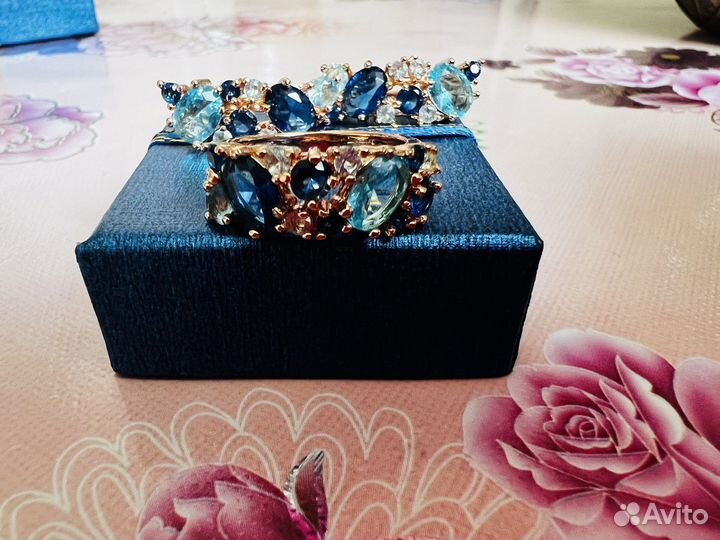 Серьги и кольцо