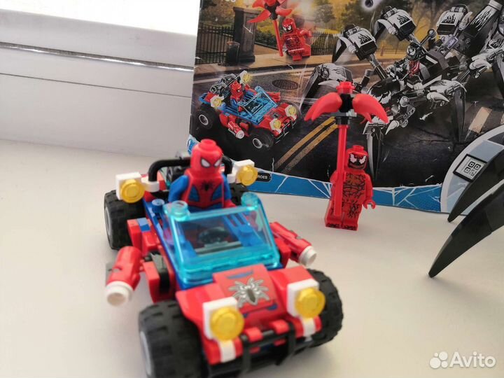 Lego марвел 76163