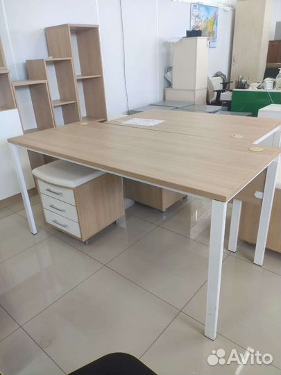 Комплект мебели, стол, тумба