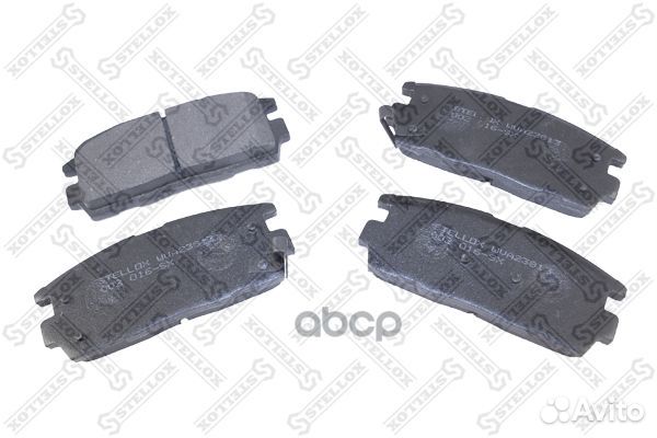 002 016SX FDB1935223639 SBS 1605123 колодки