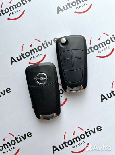 Ключ Opel Astra H, Corsa D, Zafira B, с привязкой