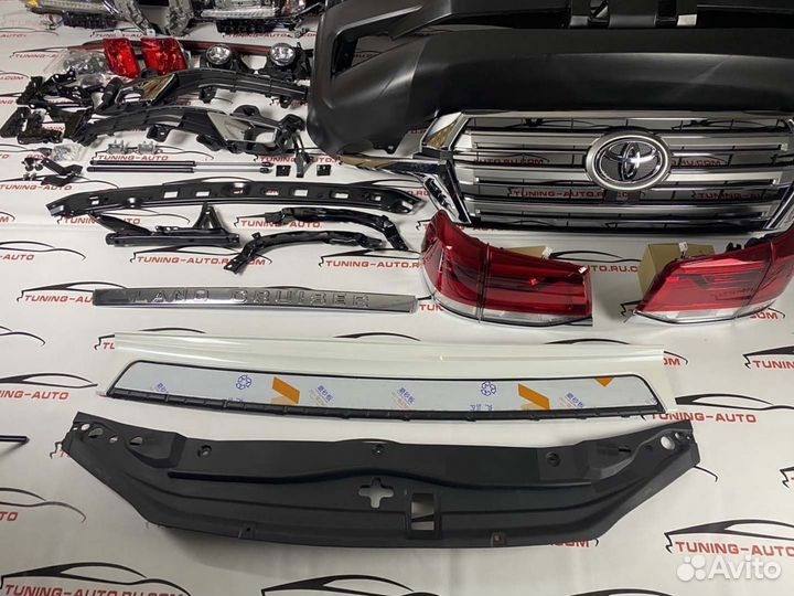 Рестайлинг Toyota Land Cruiser 200