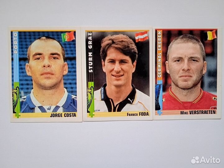 Panini Еврофутбол 1999