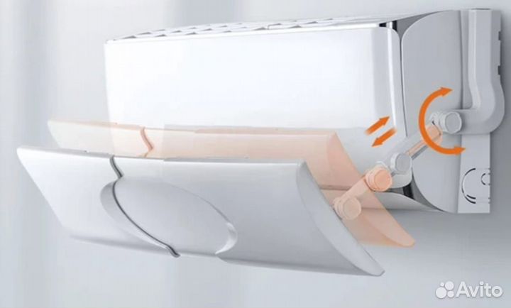 Экран (отражатель воздуха) для кондиционера