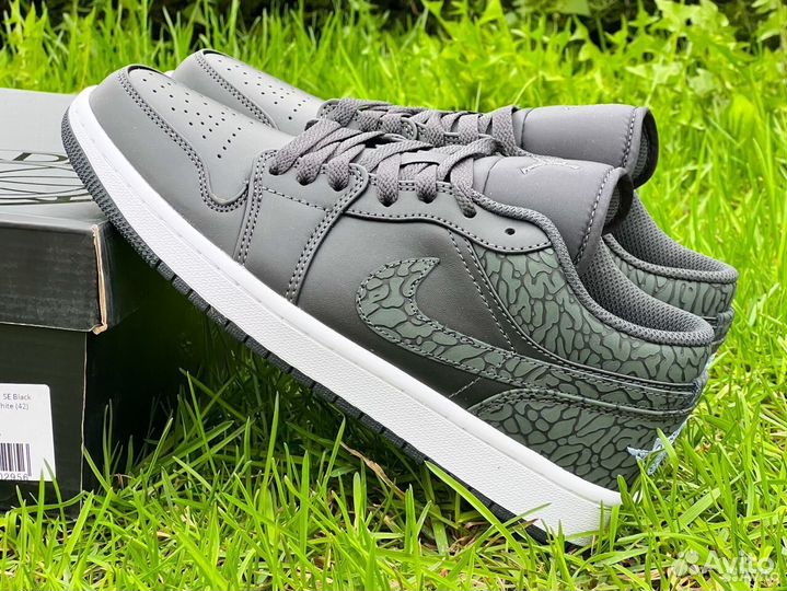 Nike Air Jordan 1 Low SE Black Elephant