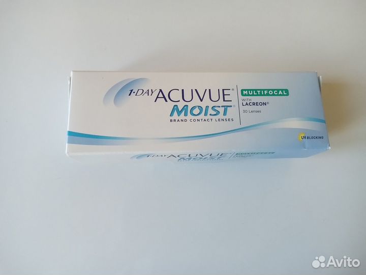 Линзы мультифокальные 1-Day Acuvue Moist -6 MID