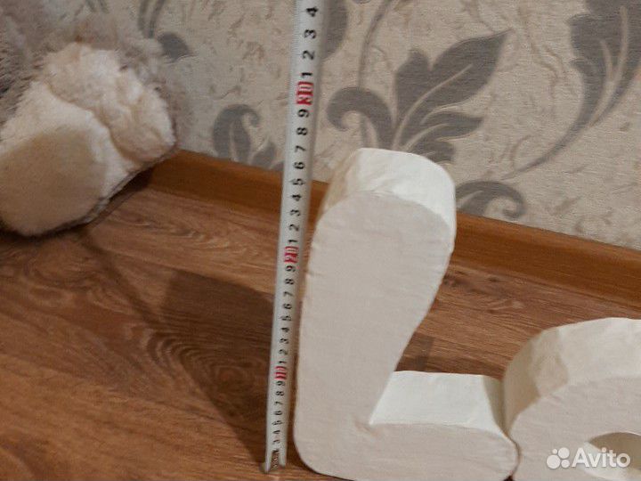 Слова из пенопласта