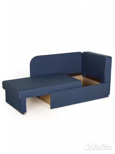 Детский прямой диван-кровать Beneli Микке, синий