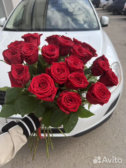 Розы 25 штук букеты роз в любом количестве