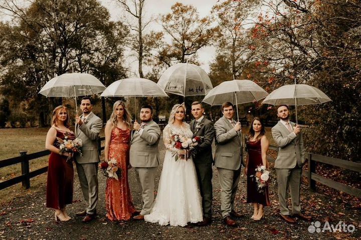 Зонт прозрачный в аренду