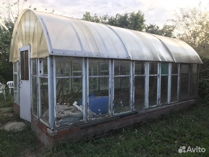 Теплица 6x3,5 м