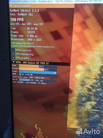 Видеокарта Rx 7900 xt