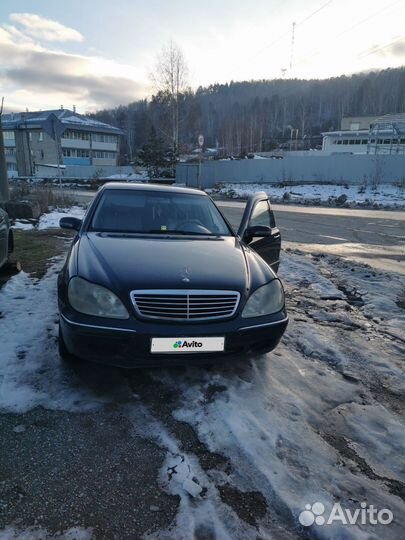 Mercedes-Benz S-класс 3.2 AT, 2002, 200 000 км