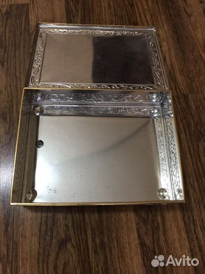 Металлическая коробка из под конфет СССР