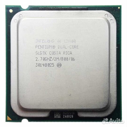Intel Pentium E5400