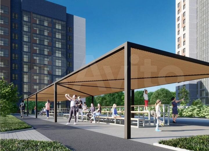 2-к. квартира, 40,5 м², 4/10 эт.