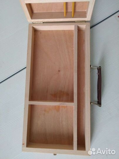 Ящик художника, пенал для кистей И красок, бук