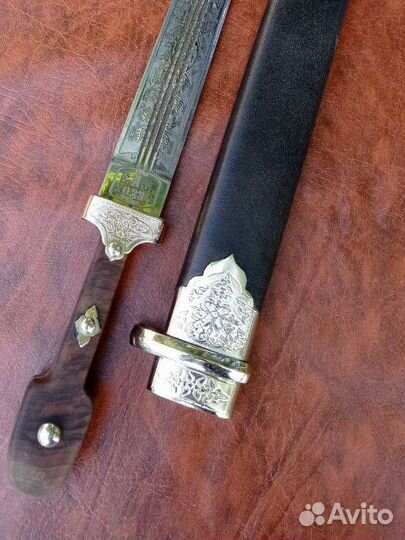 Кинжал ккв зоф в мельхиоре