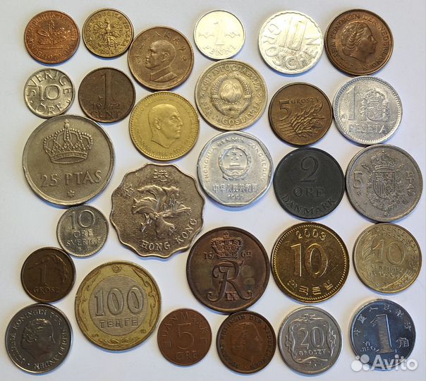 Набор иностранных монет 3