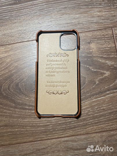 Кожаный чехол iPhone 11 pro max