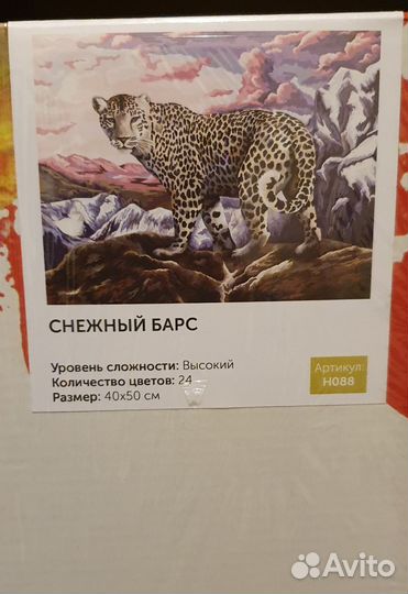 Картины по номерам 4050 см