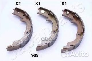 Колодки тормозные стояночного тормоза GF909AF J