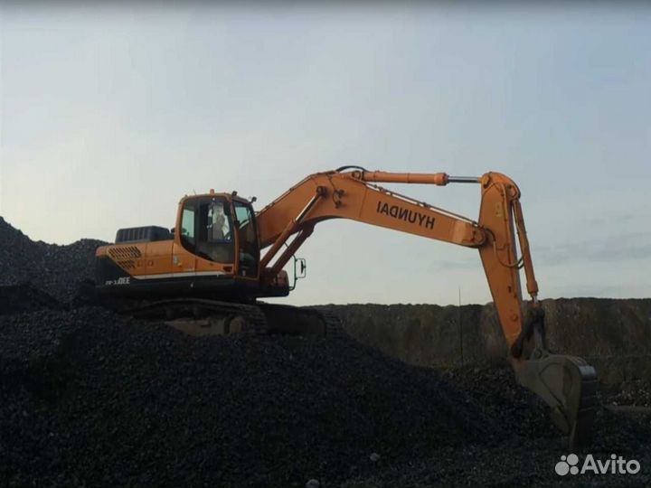 Аренда гусеничного экскаватора. Услуги экскаватора