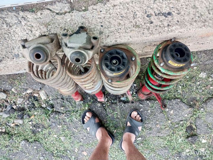 Стойки короткоходные с пружинами в сборе