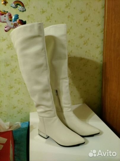 Сапоги женские ботфорты 39