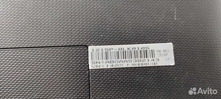 Нетбук Asus eee pc 1215p