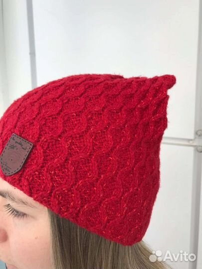 Женская Зимние шапка с ушками