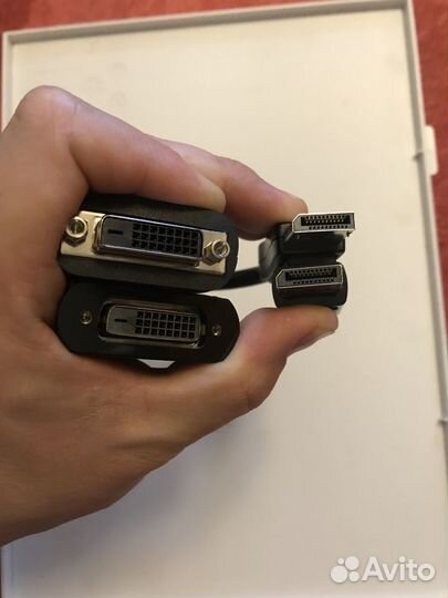 DisplayPort to DVI SL, DVI to hdmi