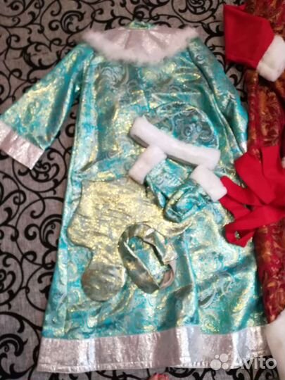 Костюм деда мороза и снегурочки