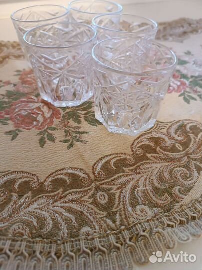 Хрустальные рюмки СССР