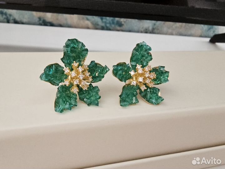 Серьги бижутерия