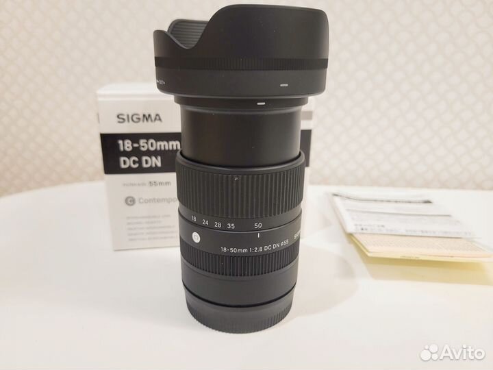 Sigma 18 50 sony e объектив для камер сони